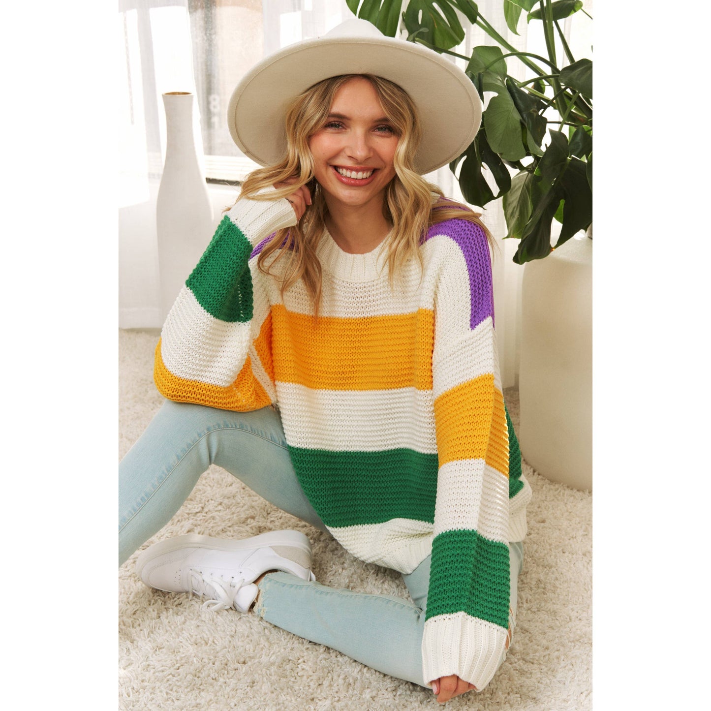 Throw Me Something Cozy Sweater